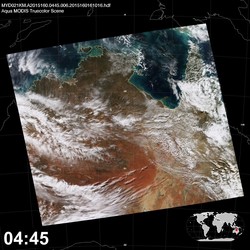 Level 1B Image at: 0445 UTC