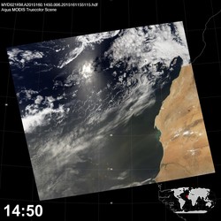 Level 1B Image at: 1450 UTC