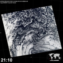 Level 1B Image at: 2110 UTC