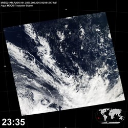 Level 1B Image at: 2335 UTC