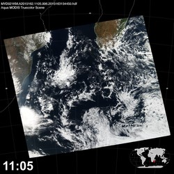 Level 1B Image at: 1105 UTC