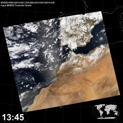 Level 1B Image at: 1345 UTC