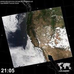 Level 1B Image at: 2105 UTC