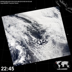 Level 1B Image at: 2245 UTC