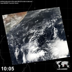 Level 1B Image at: 1005 UTC