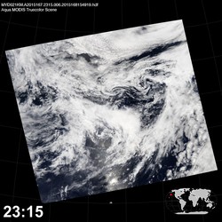 Level 1B Image at: 2315 UTC