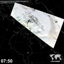 Level 1B Image at: 0750 UTC