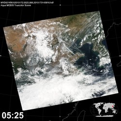 Level 1B Image at: 0525 UTC