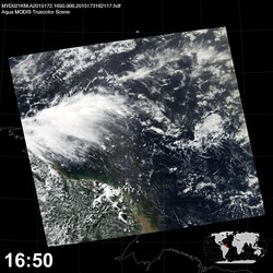 Level 1B Image at: 1650 UTC