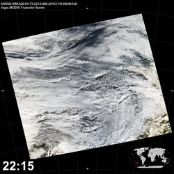 Level 1B Image at: 2215 UTC