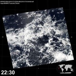 Level 1B Image at: 2230 UTC