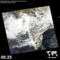 Level 1B Image at: 0825 UTC