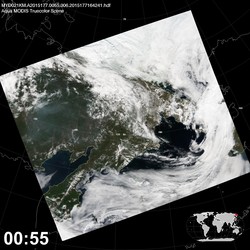 Level 1B Image at: 0055 UTC