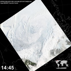 Level 1B Image at: 1445 UTC