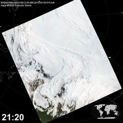 Level 1B Image at: 2120 UTC