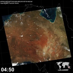 Level 1B Image at: 0450 UTC