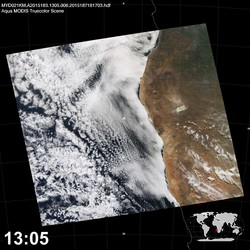 Level 1B Image at: 1305 UTC