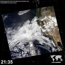 Level 1B Image at: 2135 UTC