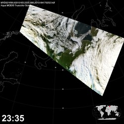 Level 1B Image at: 2335 UTC