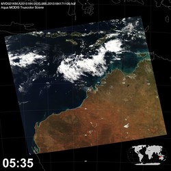 Level 1B Image at: 0535 UTC