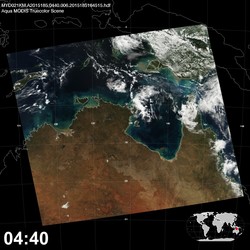 Level 1B Image at: 0440 UTC