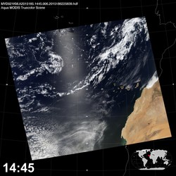 Level 1B Image at: 1445 UTC