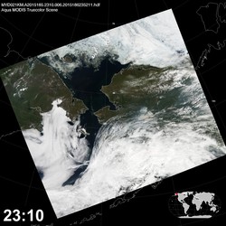 Level 1B Image at: 2310 UTC