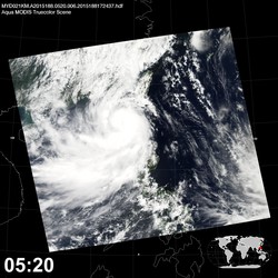 Level 1B Image at: 0520 UTC