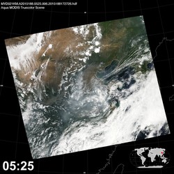 Level 1B Image at: 0525 UTC