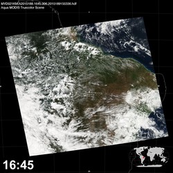 Level 1B Image at: 1645 UTC