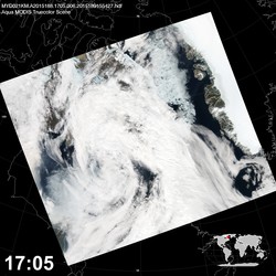 Level 1B Image at: 1705 UTC