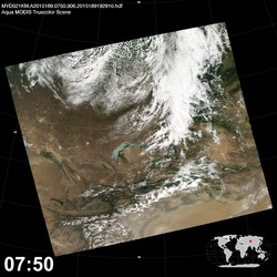 Level 1B Image at: 0750 UTC