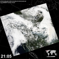 Level 1B Image at: 2105 UTC