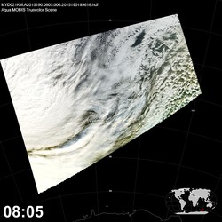 Level 1B Image at: 0805 UTC