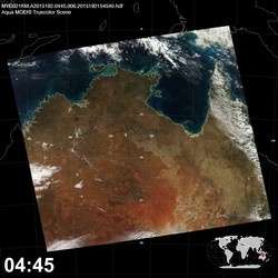 Level 1B Image at: 0445 UTC