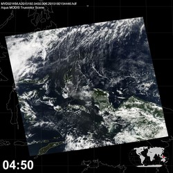 Level 1B Image at: 0450 UTC