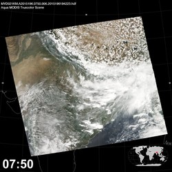 Level 1B Image at: 0750 UTC