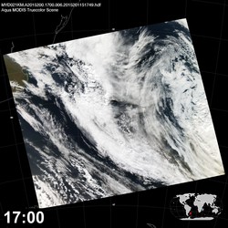 Level 1B Image at: 1700 UTC