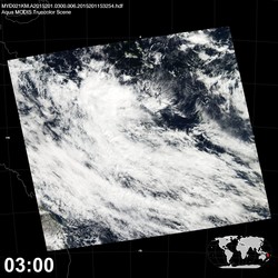 Level 1B Image at: 0300 UTC