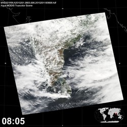 Level 1B Image at: 0805 UTC