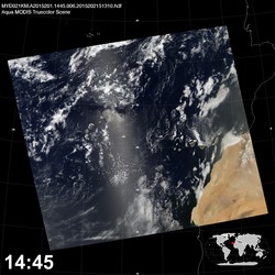 Level 1B Image at: 1445 UTC