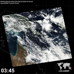 Level 1B Image at: 0345 UTC