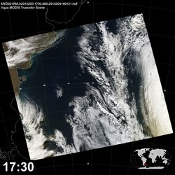 Level 1B Image at: 1730 UTC