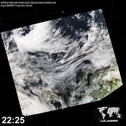 Level 1B Image at: 2225 UTC