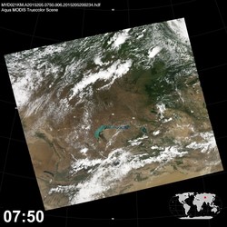 Level 1B Image at: 0750 UTC