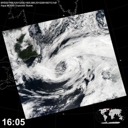 Level 1B Image at: 1605 UTC