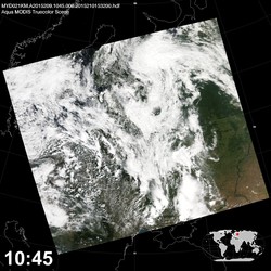 Level 1B Image at: 1045 UTC