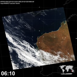 Level 1B Image at: 0610 UTC