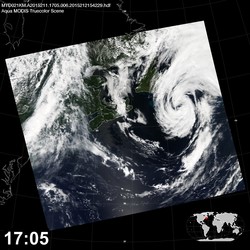 Level 1B Image at: 1705 UTC