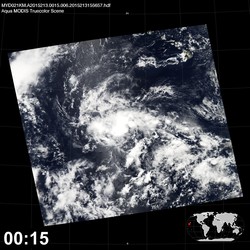 Level 1B Image at: 0015 UTC